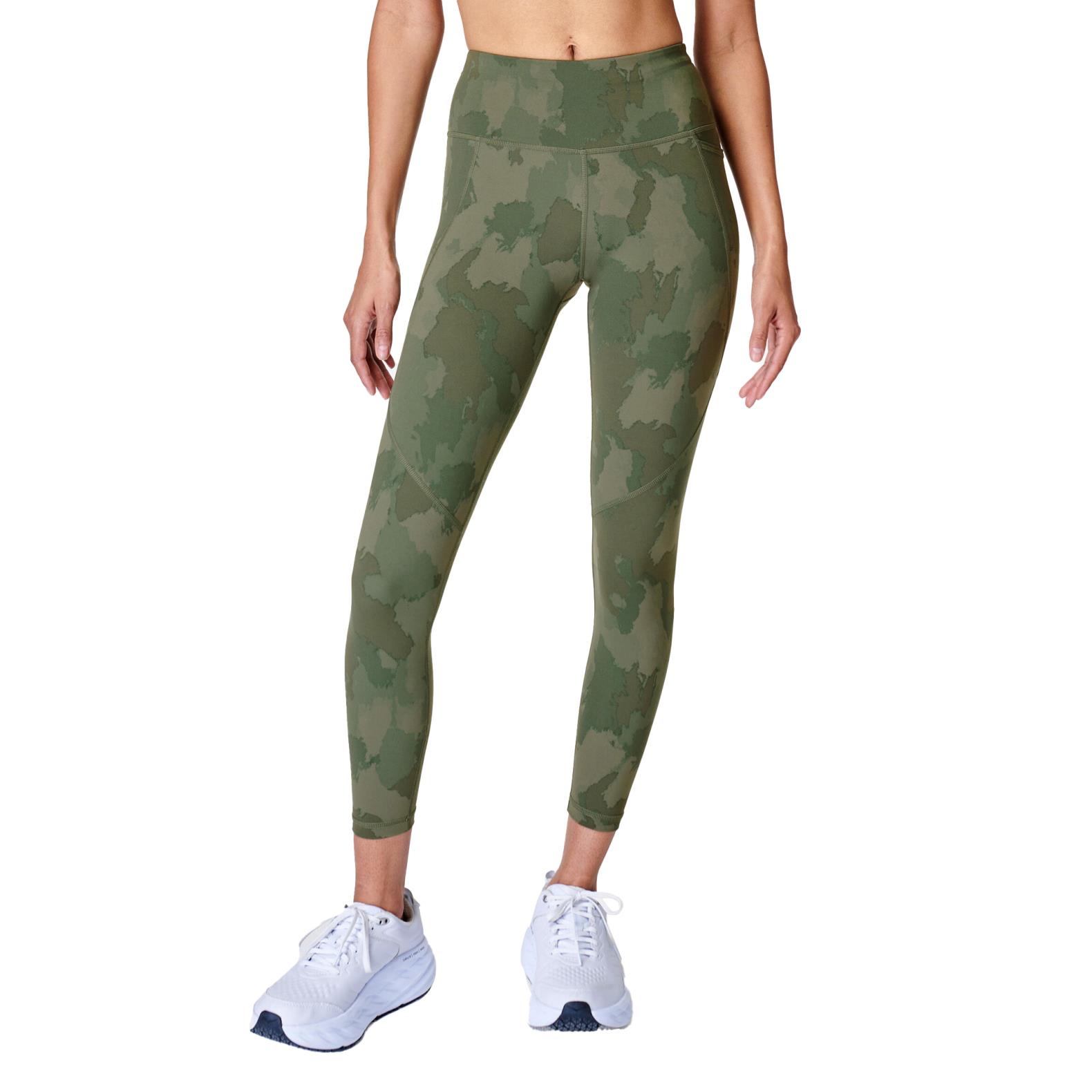 Sweaty Betty Power 7/8 Workout Leggings Camo Print